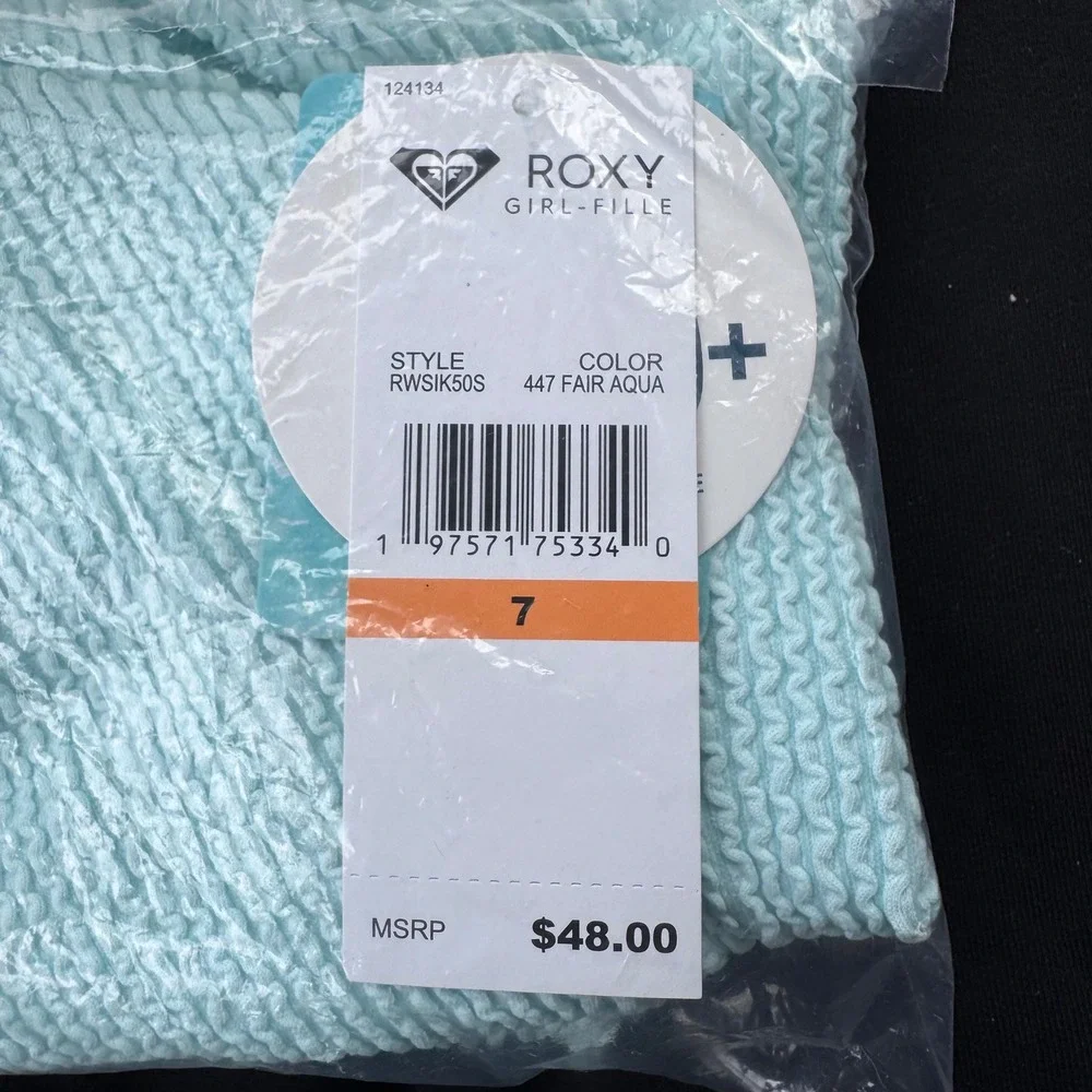 NWT Roxy Girls‎ Mint One-Piece Swimsuit UPF 50+ Size Various Sizes